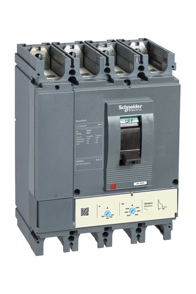 Schneider LV563311 CVS630F TM500D 4P4D Devre Kesici