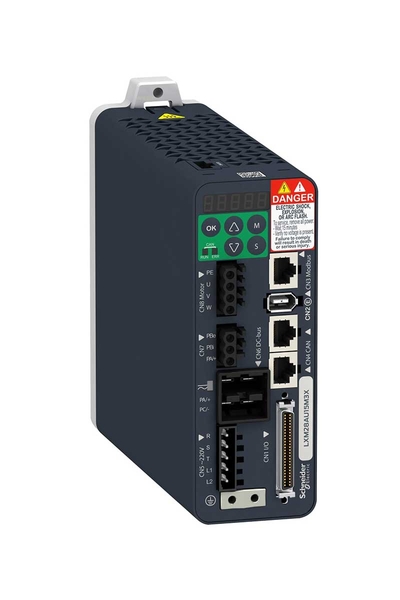 Schneider Electric - Schneider LXM28AU10M3X Lexium 28 200-230V 1kW Tek-3 Fazlı Hareketli Servo Sürücü Schneider Electric - Schneider LXM28AU10M3X Lexium 28 200-230V 1kW Tek-3 Fazlı Hareketli Servo Sürücü