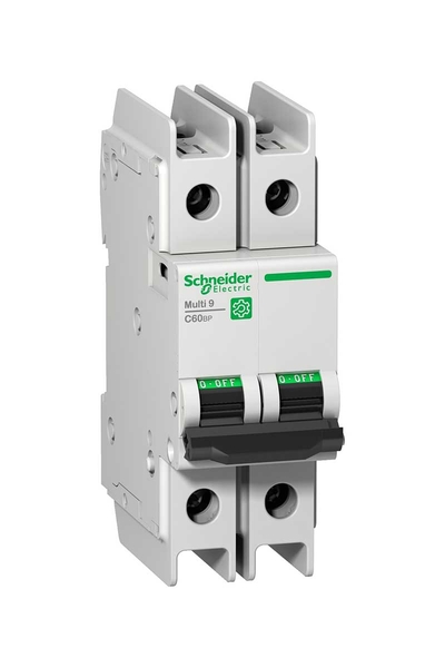 Schneider M9F42202 MULTI9 C60BP 2P C Tipi 2A 10Ka Otomatik Sigorta