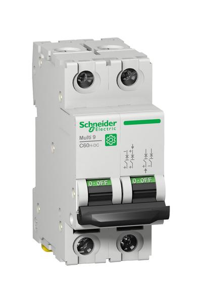 A9N61528 DISJONCTEUR 2Pôle courant continu C60H-DC 10Ampères SCHNEIDER