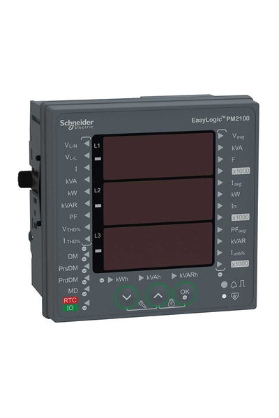 Schneider Electric - Schneider METSEPM2110 Easylogic Pm2110 Led Ekran Enerji Kalite Analizörü Schneider METSEPM2110 Easylogic Pm2110 Led Ekran Enerji Kalite Analizörü - Thumbnail