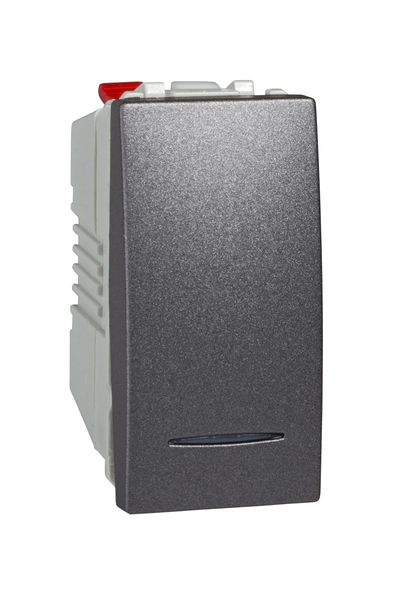 Schneider Electric - Schneider MGU3.106.12N Unica Top/Class 250V AC 10A 1 Modül Grafit Işıklı Liht Buton Schneider Electric - Schneider MGU3.106.12N Unica Top/Class 250V AC 10A 1 Modül Grafit Işıklı Liht Buton
