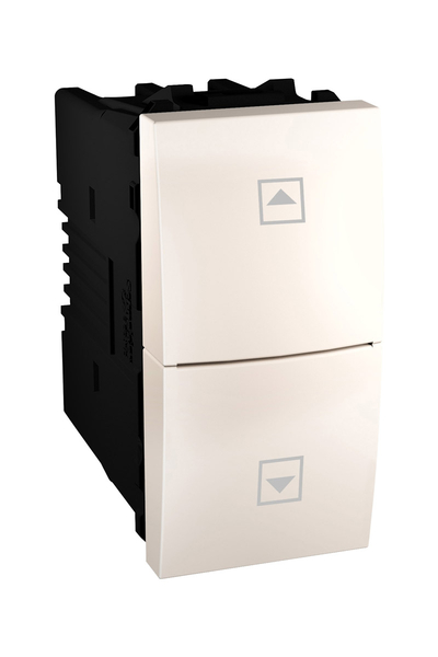 Schneider MGU3.107T.25 250V AC 10A 1 Modül Fildişi Jaluzi Kumanda Liht Butonu Schneider MGU3.107T.25 250V AC 10A 1 Modül Fildişi Jaluzi Kumanda Liht Butonu