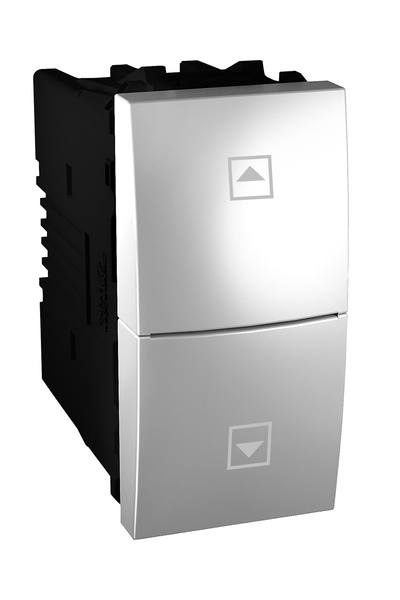 Schneider MGU3.107T.30 250V AC 10A 1 Modül Alüminyum Jaluzi Kumanda Liht Butonu Schneider MGU3.107T.30 250V AC 10A 1 Modül Alüminyum Jaluzi Kumanda Liht Butonu