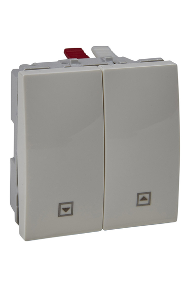 Schneider MGU3.207.25 Unica 250V AC 10A 2 Modül Fildişi Kilitli Jaluzi Kumanda Anahtarı Schneider MGU3.207.25 Unica 250V AC 10A 2 Modül Fildişi Kilitli Jaluzi Kumanda Anahtarı