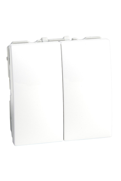 Schneider Electric - Schneider MGU3.211.18 Unica 2 Modül Beyaz Komütatör