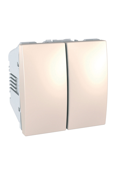 Schneider Electric - Schneider MGU3.211.25 Unica 2 Modül Fildişi Komütatör