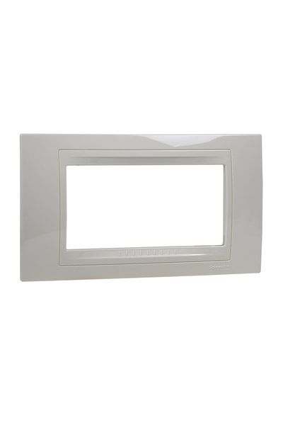 Schneider MGU4.104.25 Unica Allegro 4 Modüllü Fildişi Anahtar Priz Çerçevesi