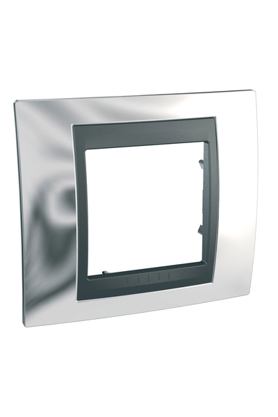 Schneider Electric - Schneider MGU66.002.210 Unica Top Parlak Krom-Alüminyum Çerçeve