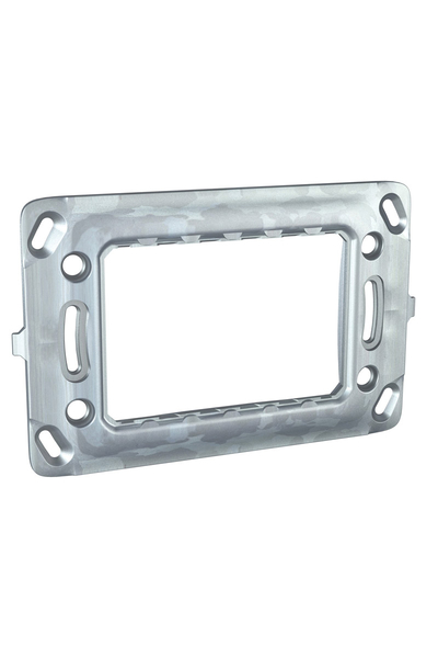 Schneider Electric - Schneider MGU7.103 Unica 3 Modül Zamak Montaj Plakası