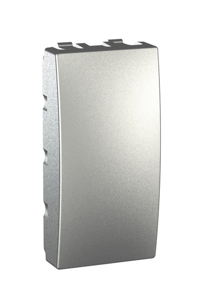 Schneider MGU9.865.30 Unica Top/Class 22.4x45x14mm IP40 1 Modül Alüminyum Panjur Kapağı Plakası