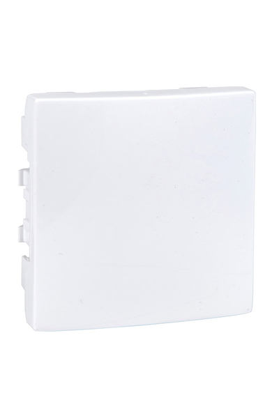 Schneider Electric - Schneider MGU9.866.18 Unica 45x45x14mm IP40 2 Modül Beyaz Panjur Kapağı Plakası