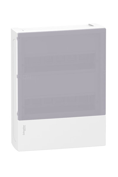 Schneider Electric - Schneider MIP10212T Mini Pragma 2X12 Modüllü Sigorta Kutusu için Sıva Üstü Dumanlı Koruma Kapağı Schneider Electric - Schneider MIP10212T Mini Pragma 2X12 Modüllü Sigorta Kutusu için Sıva Üstü Dumanlı Koruma Kapağı