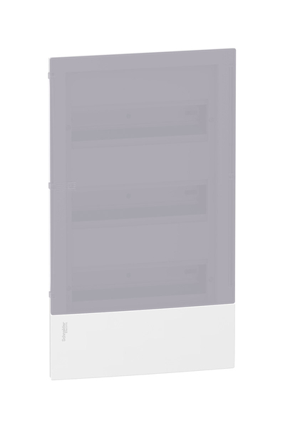 Schneider MIP20312T Mini Pragma 3X12 Modüllü Sigorta Kutusu için Sıva Altı Dumanlı Koruma Kapağı