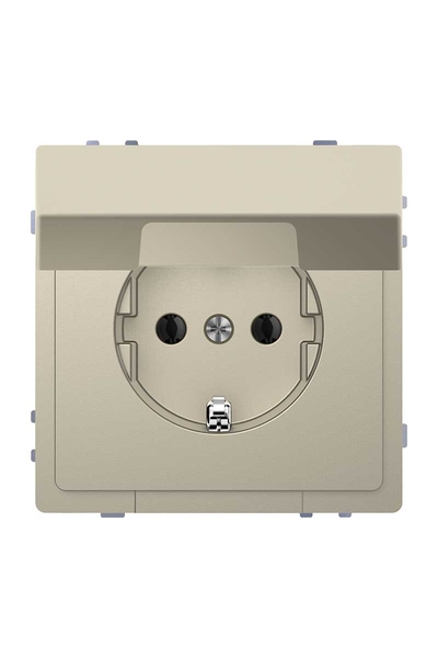 Schneider Electric - Schneider MTN2310-6033 System Design Sahra Çocuk Korumalı Kapaklı Topraklı Priz