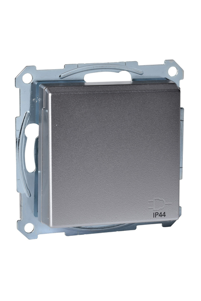 Schneider Electric - Schneider MTN2314-0460 Merten System-M IP44 Kapaklı Alüminyum Çocuk Korumalı Topraklı Priz Schneider Electric - Schneider MTN2314-0460 Merten System-M IP44 Kapaklı Alüminyum Çocuk Korumalı Topraklı Priz