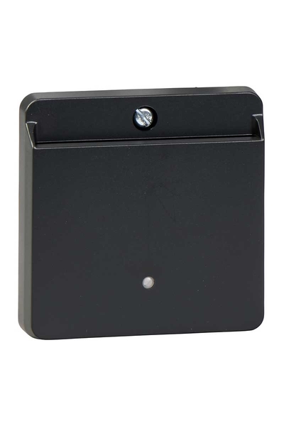 Schneider MTN315414 M-Plan/M-Elegance Çerçeveler için Antrasit Otel Tipi Kart Okuyucu