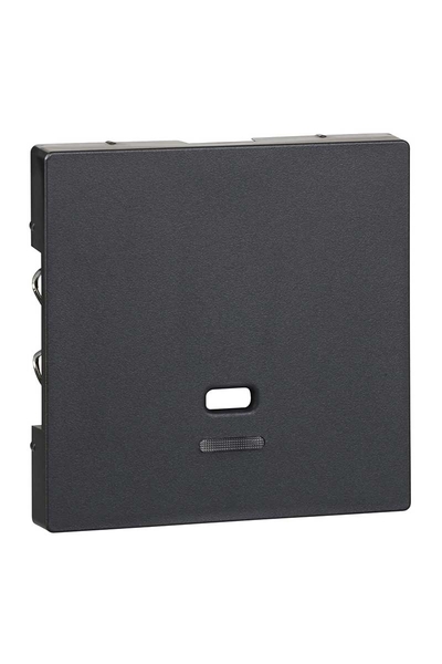 Schneider MTN3380-0414 Artec/Antique Çerçeveler için Antrasit Kordonlu Liht Buton Tuş Kapağı