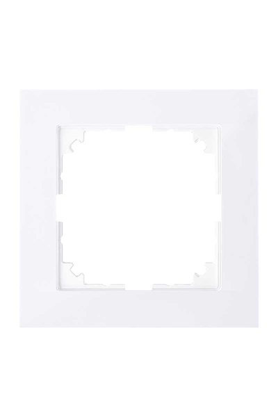 Schneider MTN4010-3625 Merten M-Pure Tekli Aktif Beyaz Çerçeve