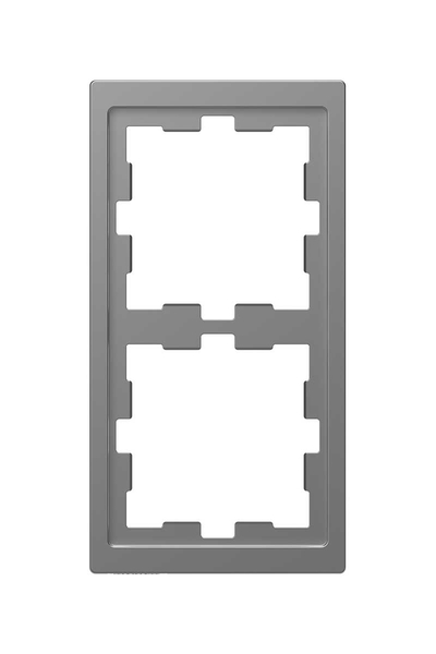 Schneider MTN4020-6536 D-Life 2li Paslanmaz Çelik Çerçeve