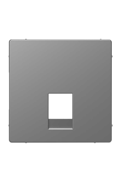 Schneider MTN4215-6036 System Design Tekli Paslanmaz Çelik RJ11 Tuş Kapağı