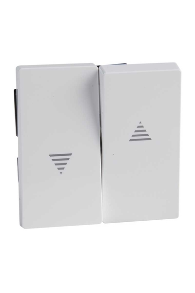 Schneider MTN432425 Artec/Antique Serisi için Aktif Beyaz Jaluzi/Panjur Anahtar Tuş Kapağı