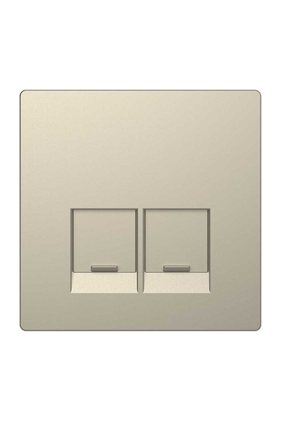 Schneider MTN4572-6033 System Design Sahra 2li Rj45 Konnektör Tuş Kapağı