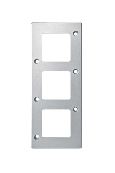 Schneider MTN480360 Merten Anti-Vandalizm 3lü Alüminyum Çerçeve