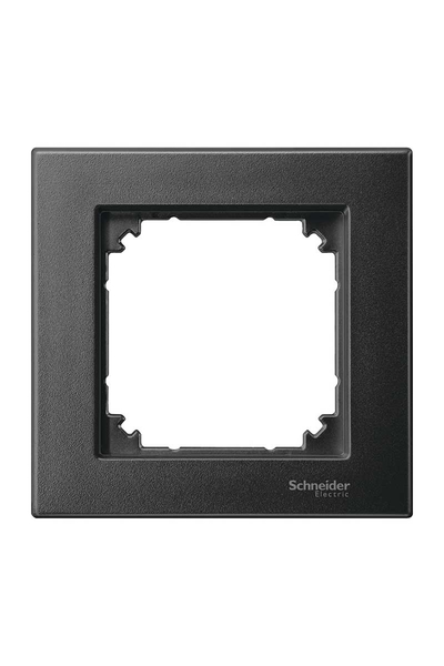 Schneider MTN486114 Merten M-Plan Tekli Antrasit Çerçeve