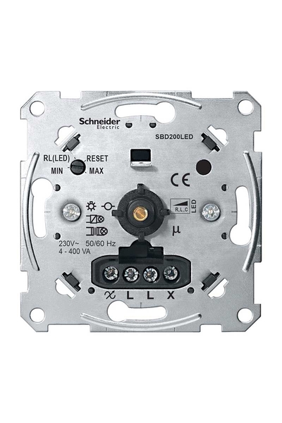 Schneider Electric - Schneider MTN5134-0000 Merten 4-200Va Led Dimmer Schneider Electric - Schneider MTN5134-0000 Merten 4-200Va Led Dimmer
