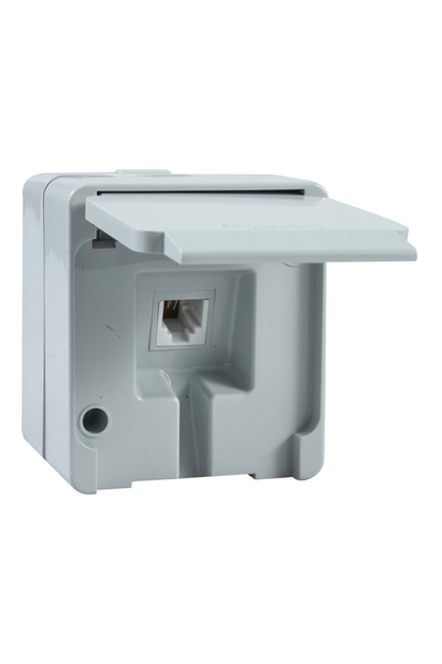 Schneider Electric - Schneider NML4100133 Gri Nemliyer RJ11 Priz Schneider Electric - Schneider NML4100133 Gri Nemliyer RJ11 Priz