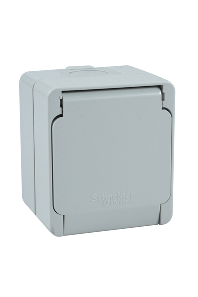 Schneider Electric - Schneider NML4300133 Gri Nemliyer RJ45 CAT5E Priz