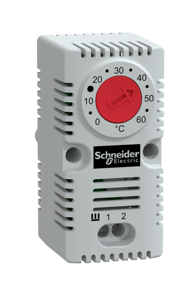 Schneider NSYCCOTHC ClimaSys CC 250V 0-60 Derece N/K Kırmızı Basit Termostat