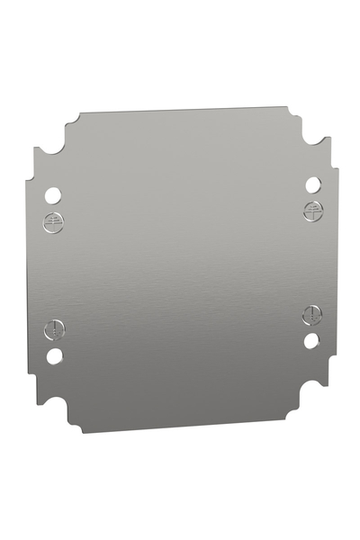 Schneider Electric - Schneider NSYMM22 200X200mm Galvanizli Çelik Saclı Düz Montaj Plakası