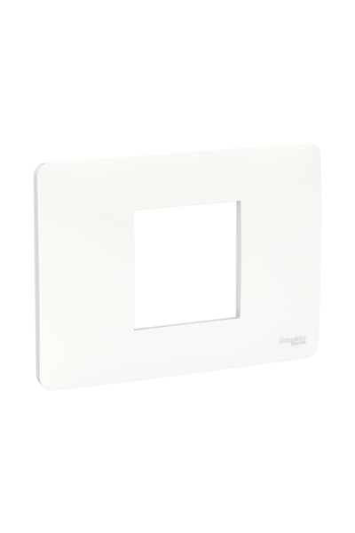Schneider Electric - Schneider NU210218 2MODULES UNICA STUDIO FRAME WHITE