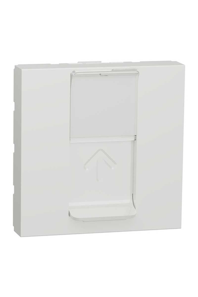 Schneider NU341118 Yeni Unica 1 Modüllü Beyaz RJ45 CAT5E UTP Priz