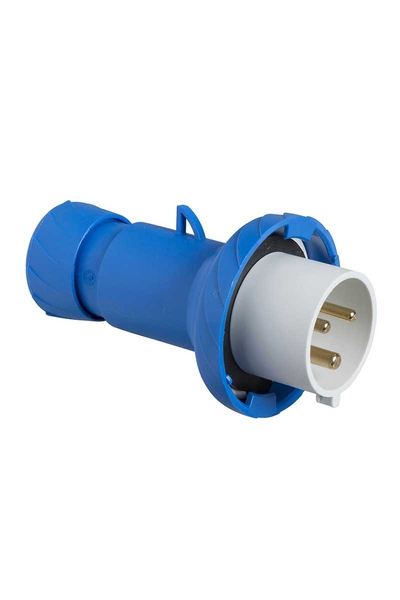 Schneider Electric - Schneider PKE32M723 3x32A IP67 2P+T Monofaze Vidalı CEE Norm Düz Fiş