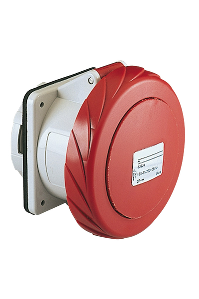 Schneider PKF16G734 Pratika 380-415V AC 4x16A 3P+E Trifaze IP67 Vida Bağlantılı Düz Makine Prizi
