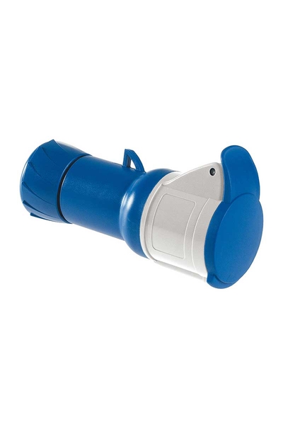 Schneider Electric - Schneider PKF32M423 3x32A IP44 2P+T Monofaze Vidalı CEE Norm Uzatma Prizi