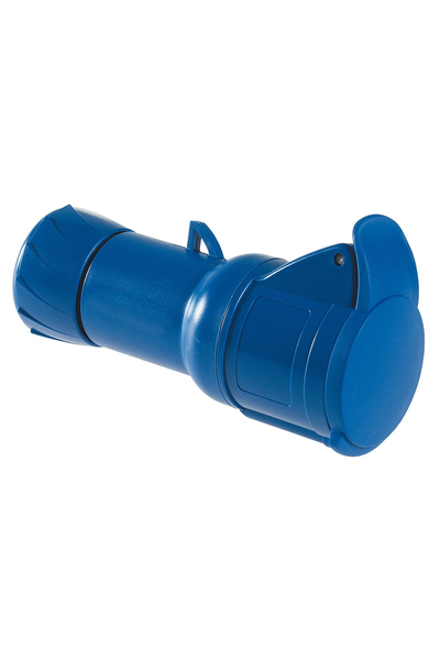 Schneider Electric - Schneider PKY16M423 3x16A IP44 2P+T Monofaze Hızlı CEE Norm Uzatma Prizi