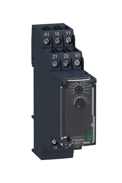 Schneider RE22R1ACMR 24-240V AC/DC 1K/A 0.05 S-300 Sa On/Off Geçikmeli Zaman Rölesi