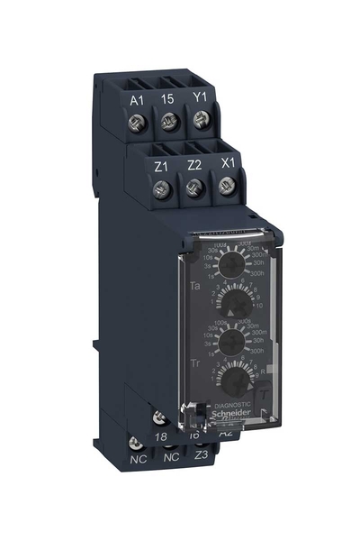 Schneider Electric - Schneider RE22R1AKMR 24-240V AC/DC 2K/A 0.05S-300Sa Modüler Zamanlama Rölesi Schneider Electric - Schneider RE22R1AKMR 24-240V AC/DC 2K/A 0.05S-300Sa Modüler Zamanlama Rölesi