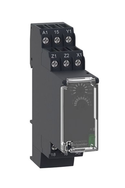 Schneider Electric - Schneider RE22R1CMR 24-240V AC/DC 1K/A 0.05S-300Sa Kapatma Gecikmeli Zaman Rölesi