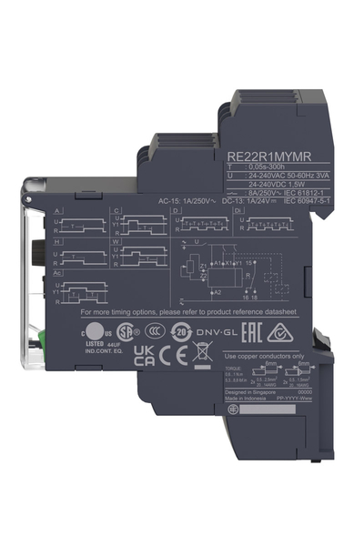 Schneider RE22R1MYMR Çok Fonksiyonlu Zaman Rölesi - Thumbnail