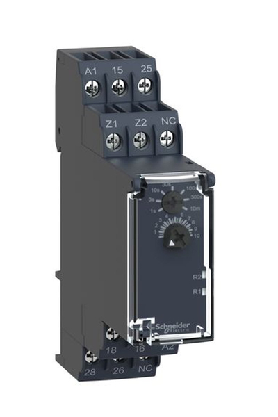 Schneider Electric - Schneider RE22R2KMR 24-240V AC/DC 2K/A 0.05S-10Dk Kapatma Gecikmeli Zaman Rölesi Schneider Electric - Schneider RE22R2KMR 24-240V AC/DC 2K/A 0.05S-10Dk Kapatma Gecikmeli Zaman Rölesi