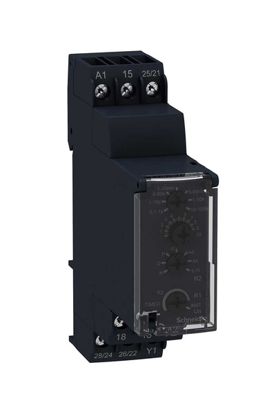 Schneider Electric - Schneider RE22R2MMW 12-240V AC/DC 2K/A Çok Fonksiyonlu Zaman Rölesi