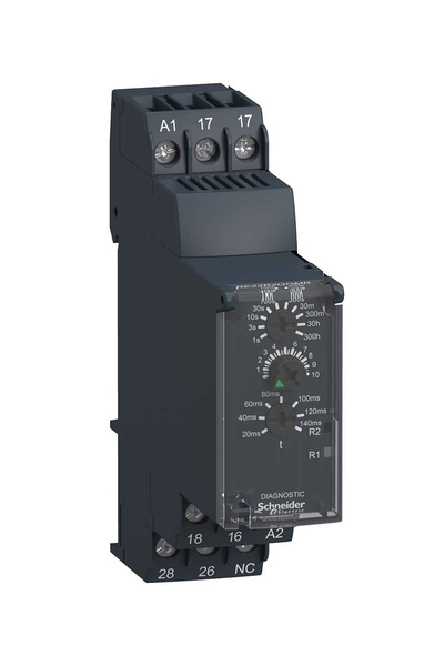 Schneider Electric - Schneider RE22R2QGMR 24-240V Yıldız-Üçgen Zamanlama Rölesi