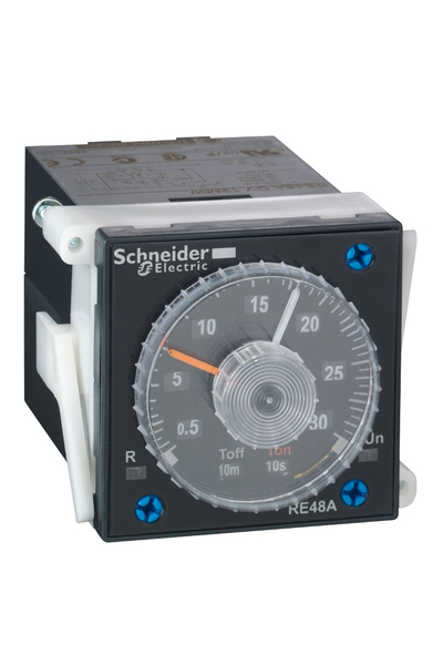 Schneider RE48ACV12MW 240V AC/DC 5A 2 Kontaklı Zaman Rölesi