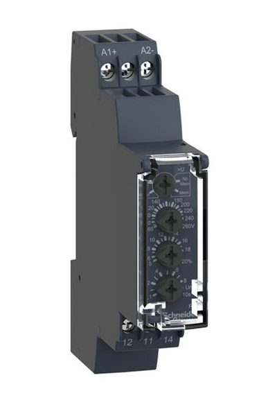 Schneider Electric - Schneider RM17UAS15 Rm17-U 65-260V AC Gerilim Kontrol Rölesi
