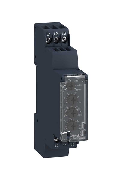 Schneider Electric - Schneider RM17UAS16 Rm17-U 20-80V AC Gerilim Kontrol Rölesi